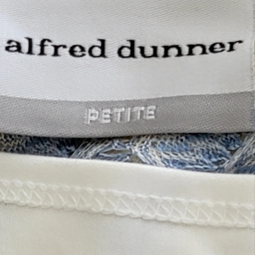 ALFRED DUNNER Women's Two Fer Blouse Size PS - Picture 12 of 12